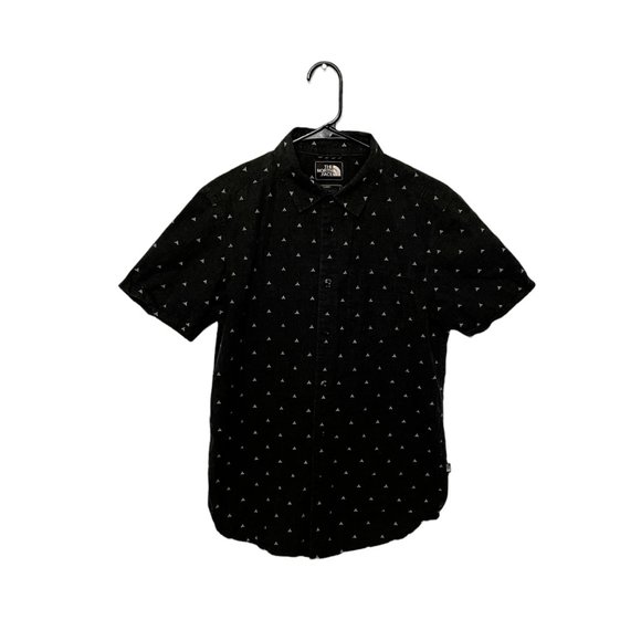 The North Face Other - The North Face Shirt Short Sleeve Gray Geometric Outdoor Hiking Small